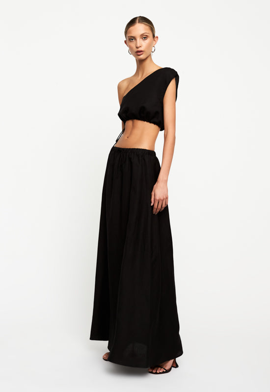 ALEXANDRIA CROP - BLACK