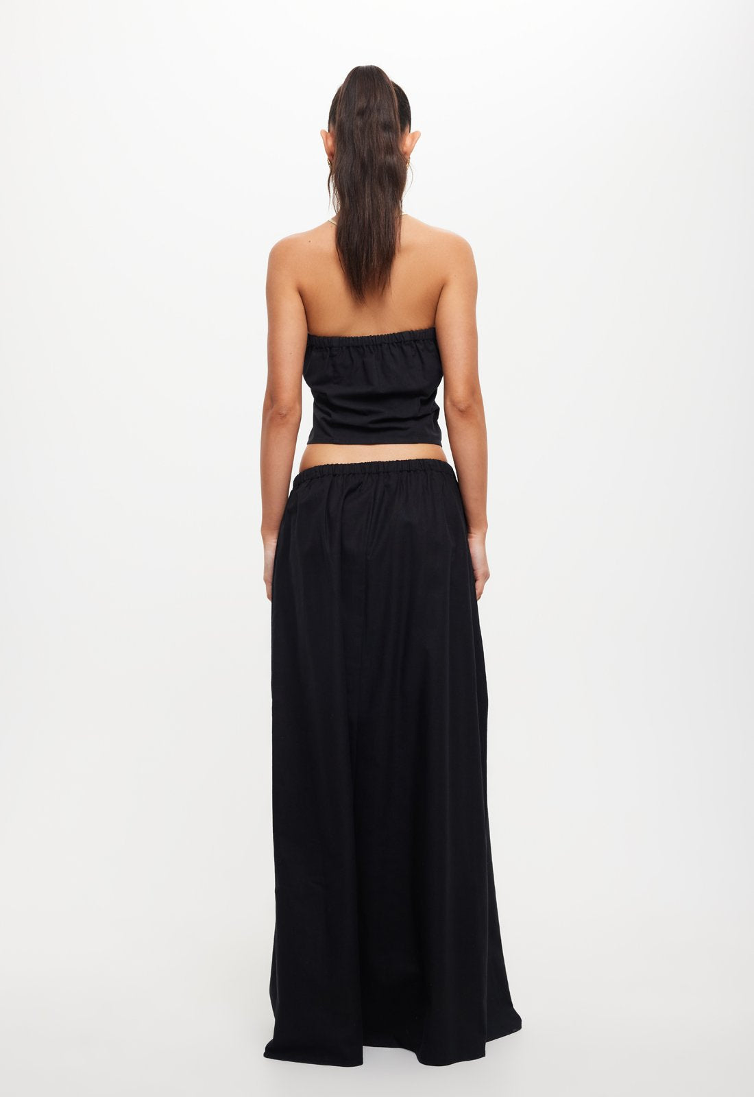 SERENE MAXI SKIRT - ONYX