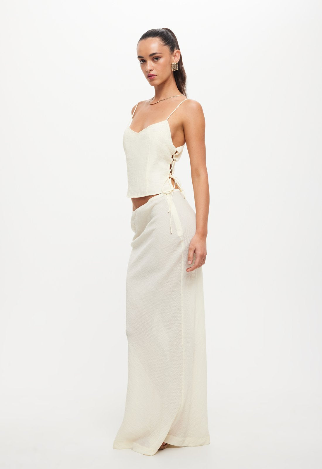 ENDLESS MAXI SKIRT - IVORY