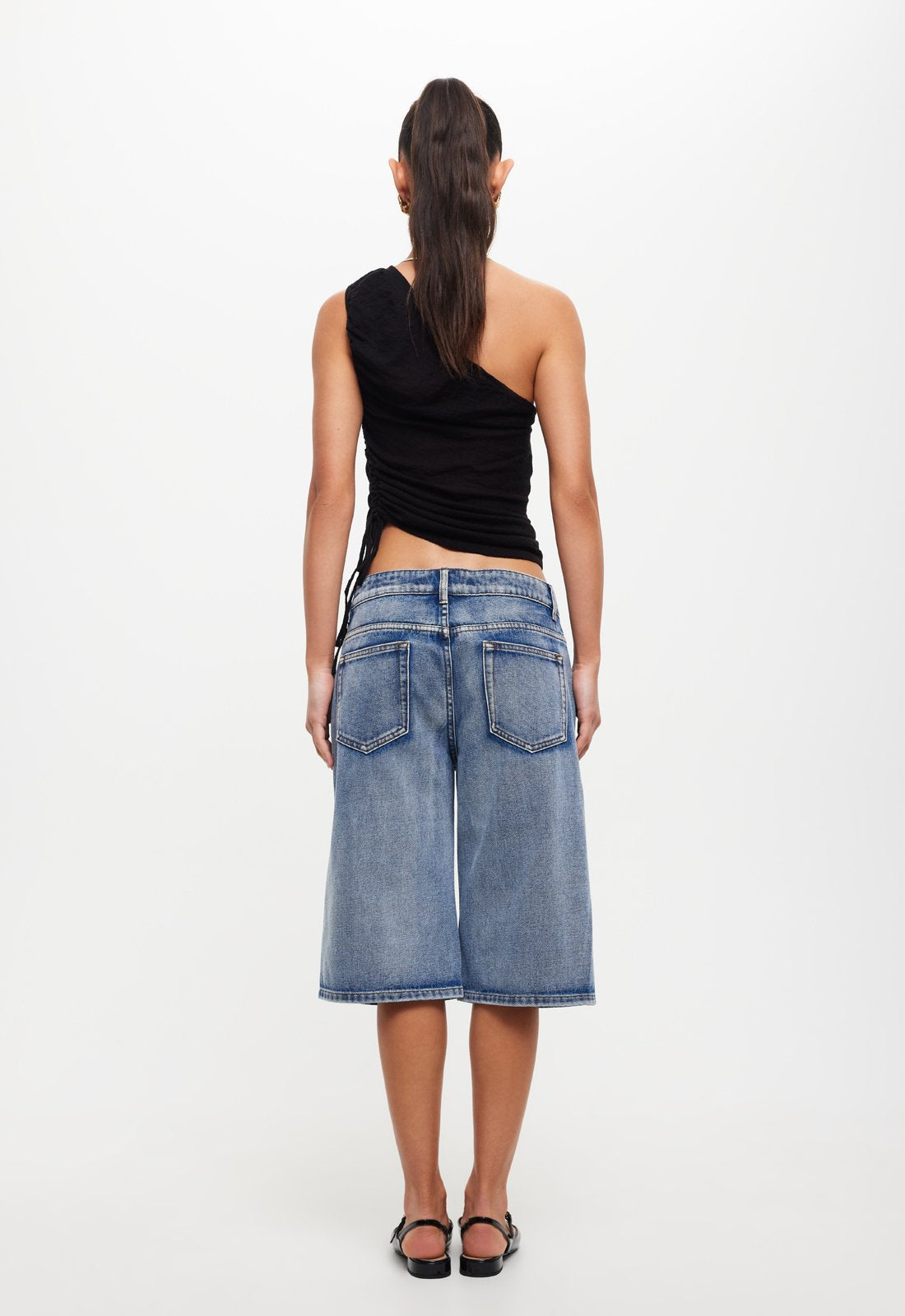 NIRVANA OFF SHOULDER TOP - ONYX