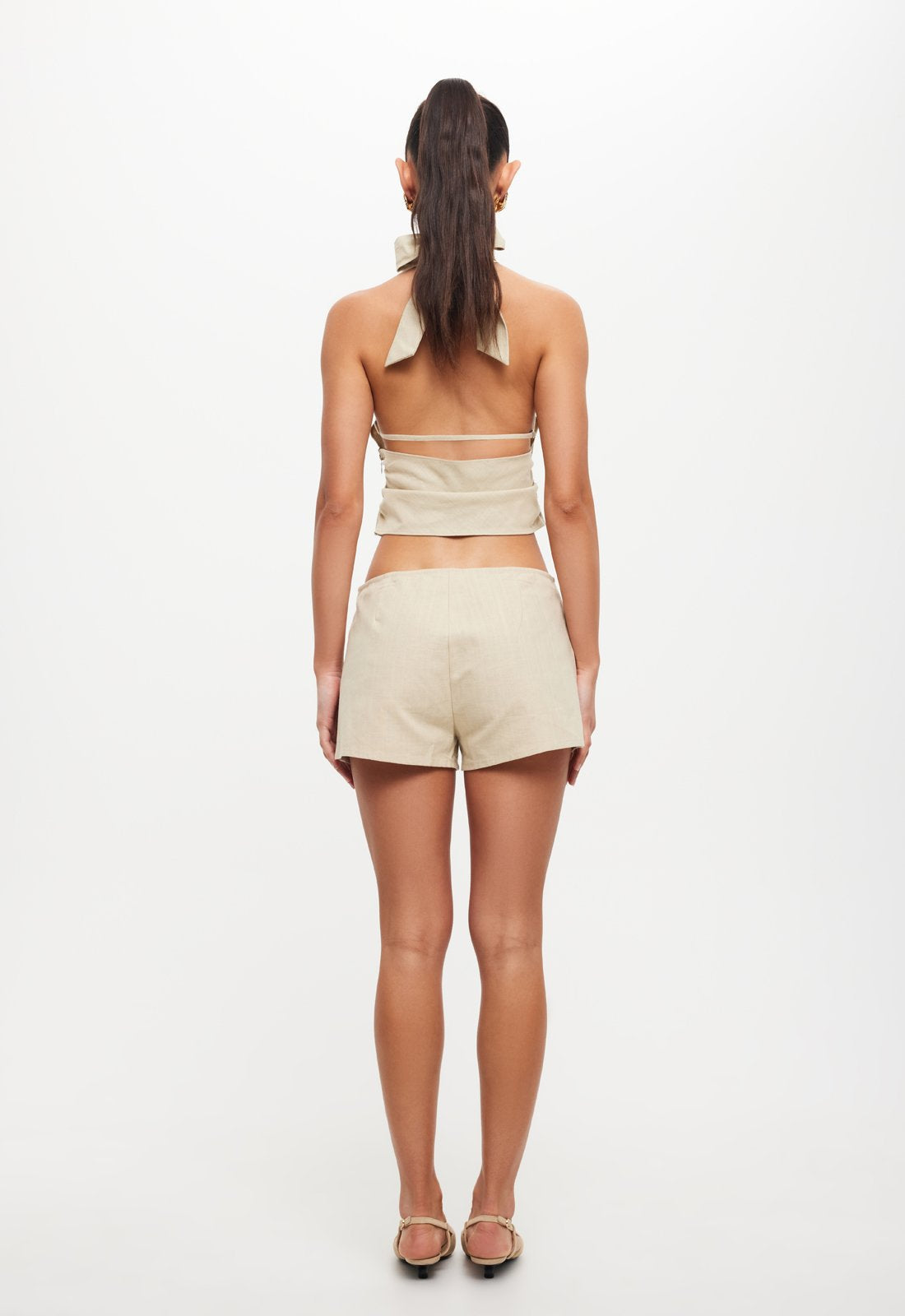 COME AS YOU ARE SHORTS - WHEAT