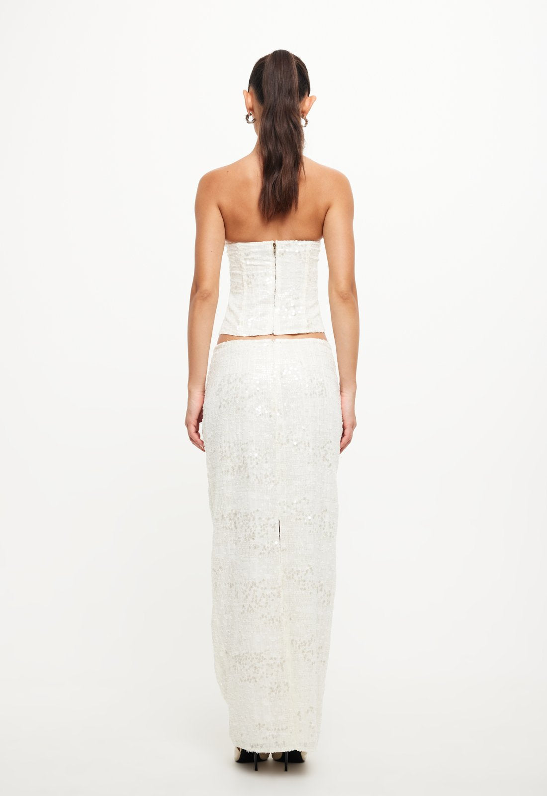 SHE'S ALL THAT MAXI SKIRT - BONE
