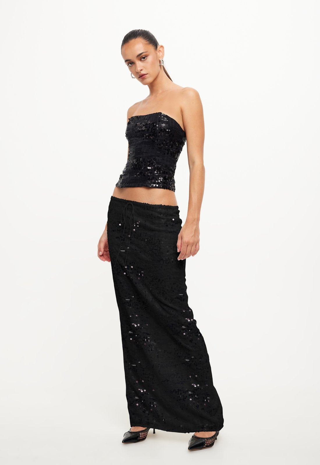 SHE'S ALL THAT STRAPLESS TOP - ONYX