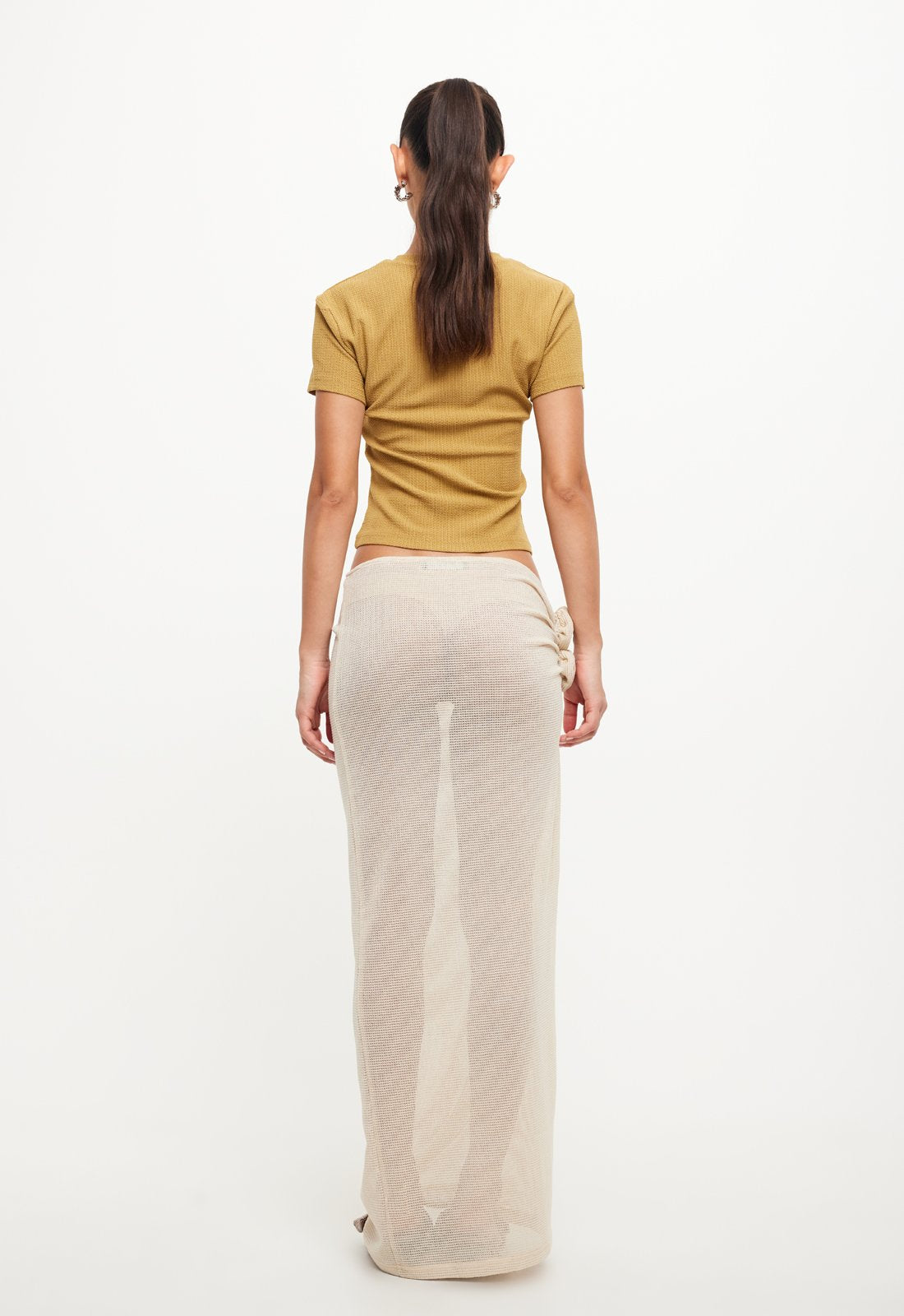 SOUL MATE MAXI SKIRT - CREAM