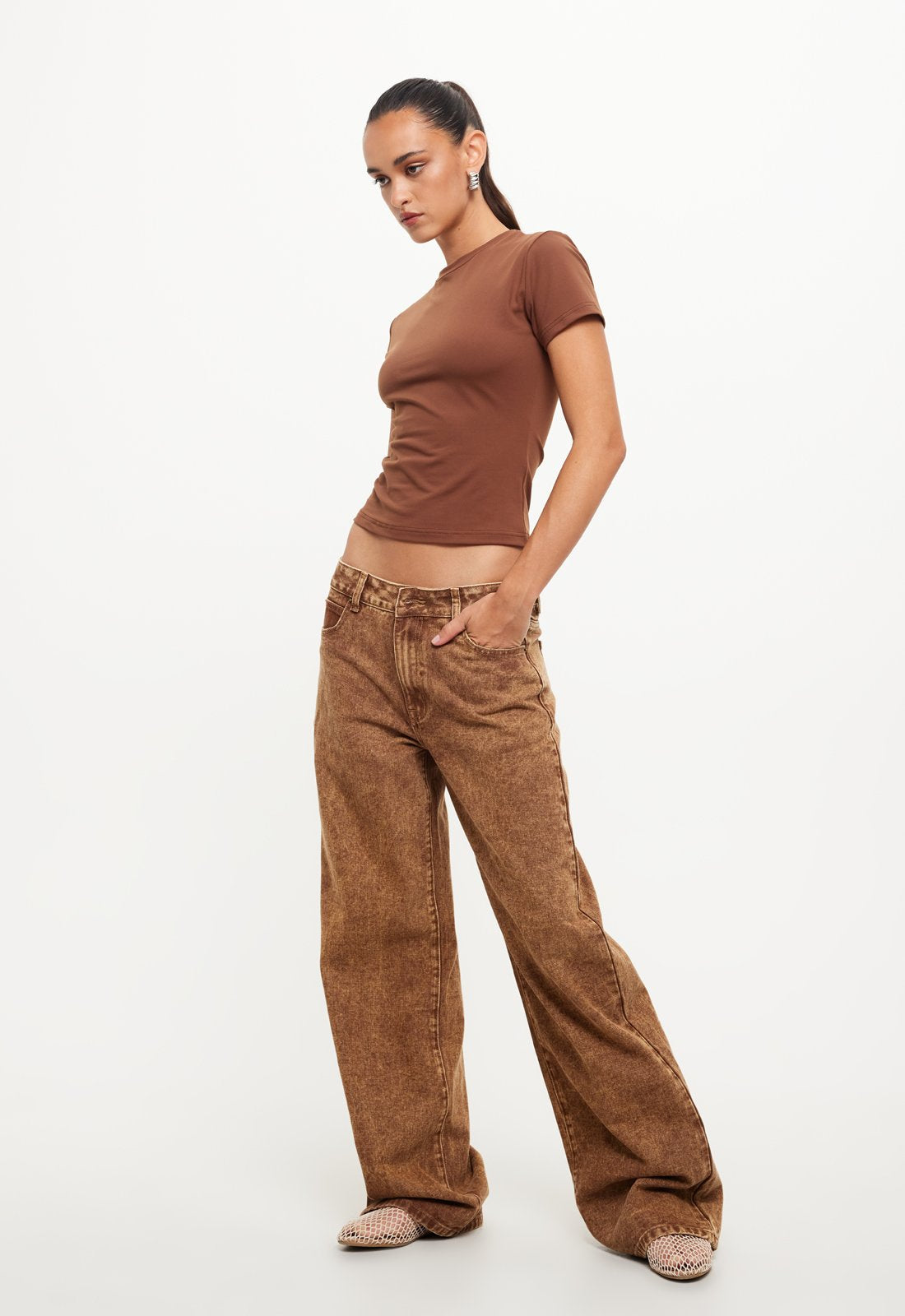 TOP MODEL JEAN - STONEWASH