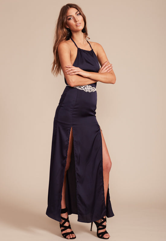 All Or Nothing Maxi Dress - NAVY