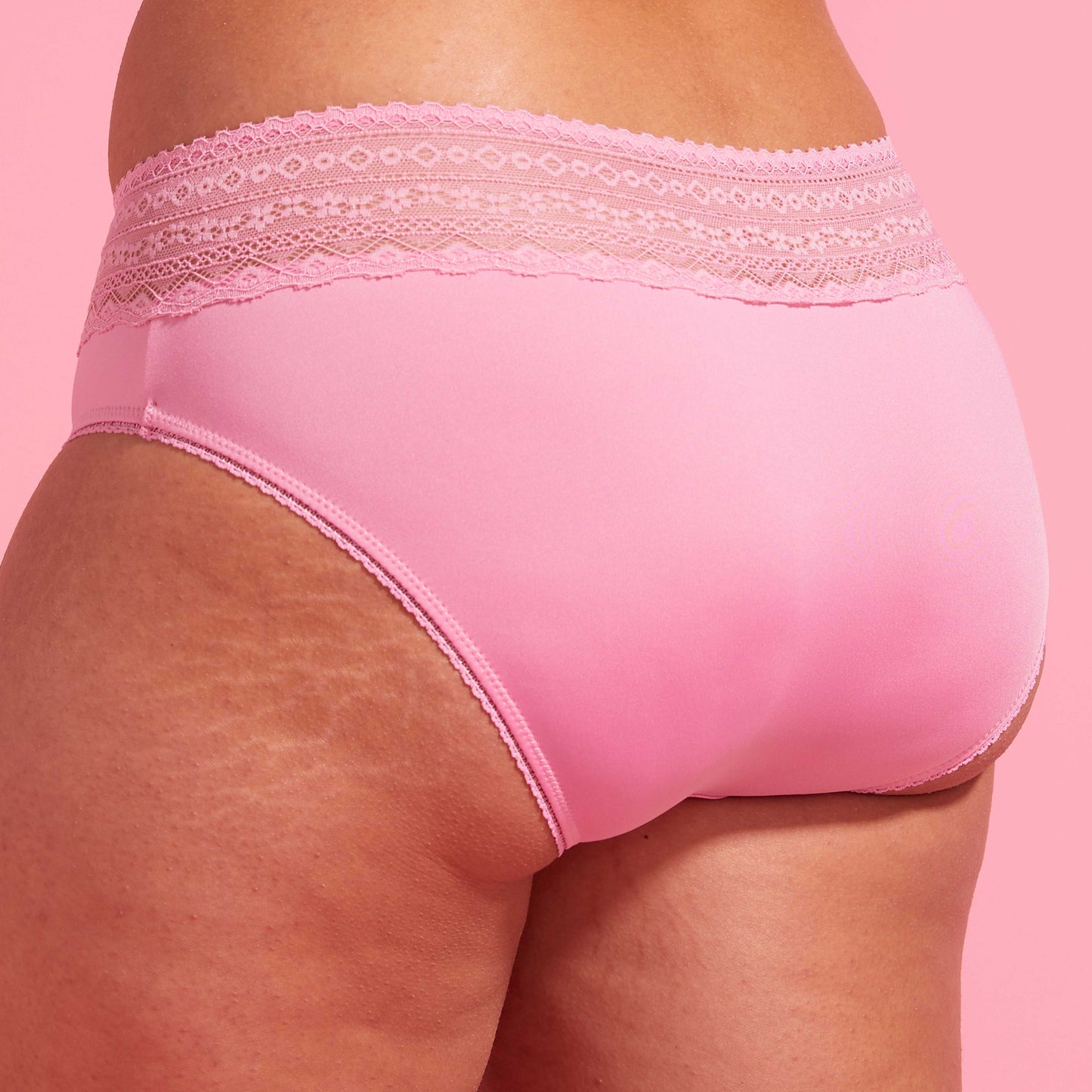 Orchid Smoke Microfibre & Lace Boyleg Set