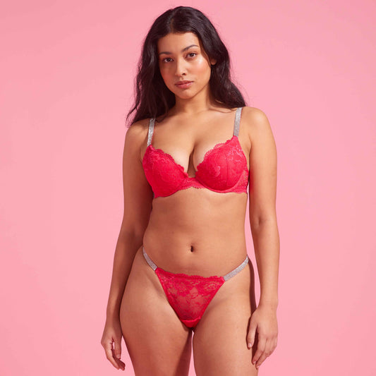 Vixen Sparkling Cosmo Lace G-string