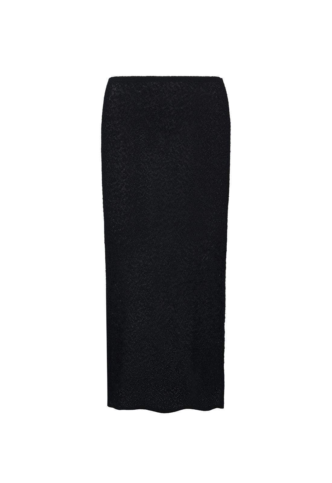 PURE MIDI SKIRT - ONYX