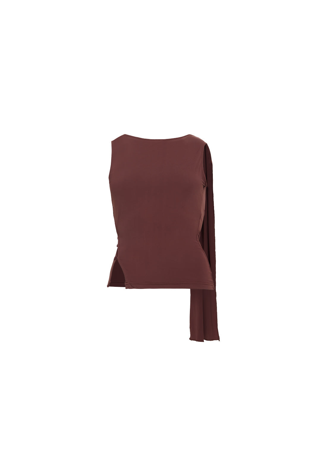 TRANQUIL TOP - CHOCOLATE