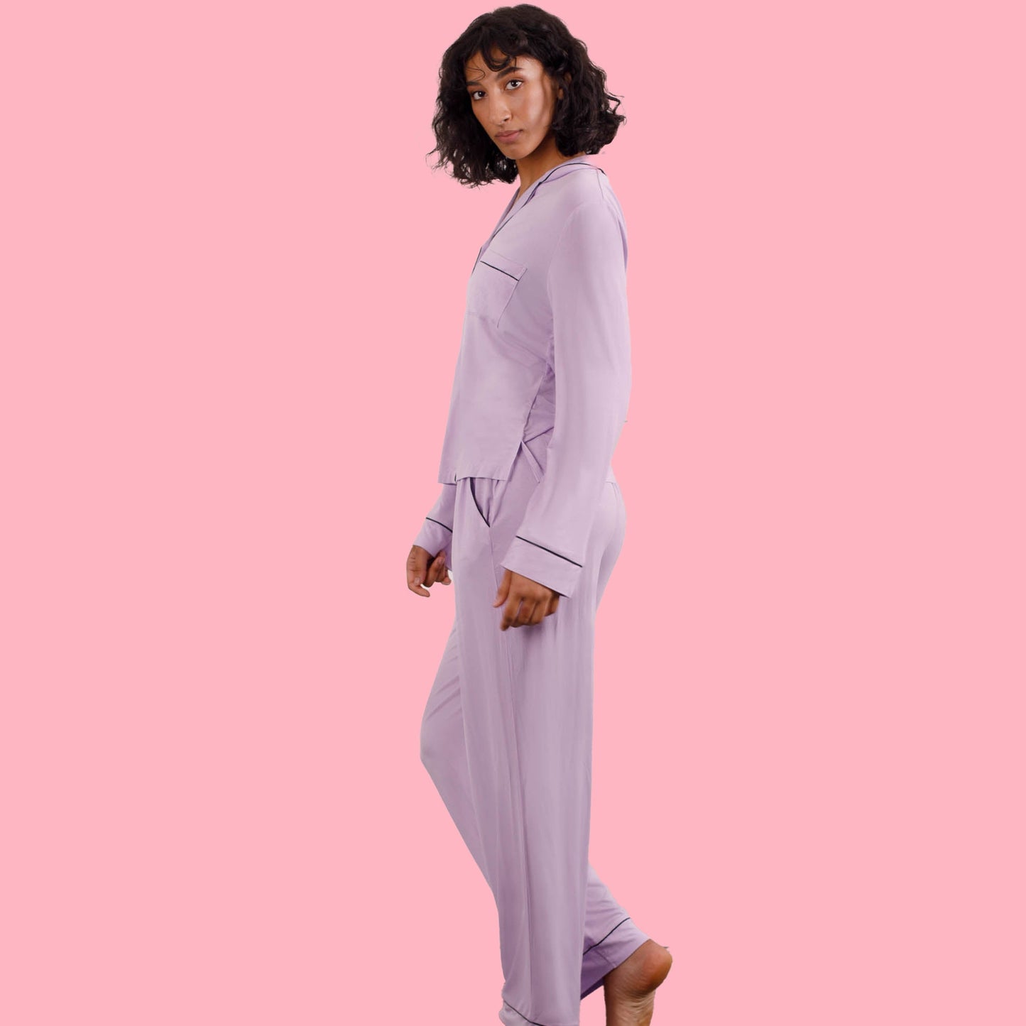 Orchid Long Sleeve Pyjama Set