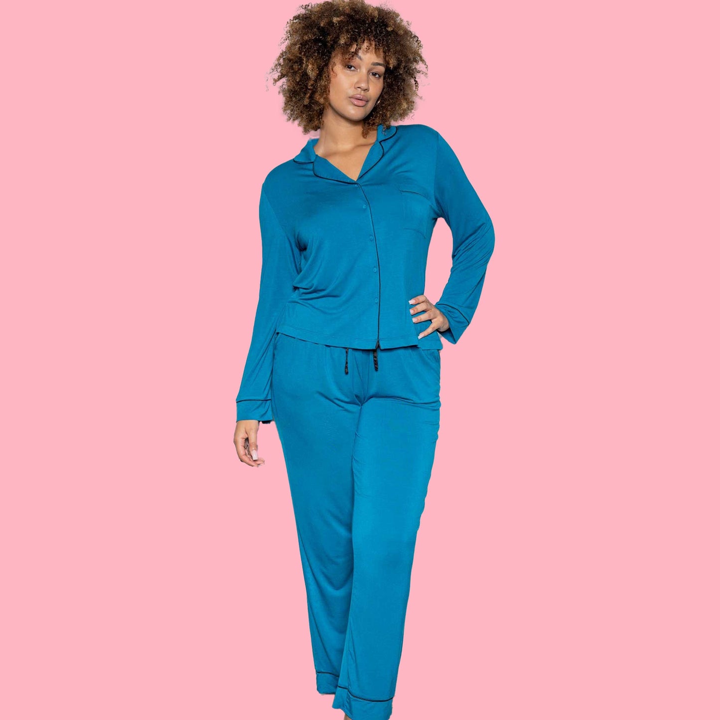 Peacock Long Sleeve Pyjama Set