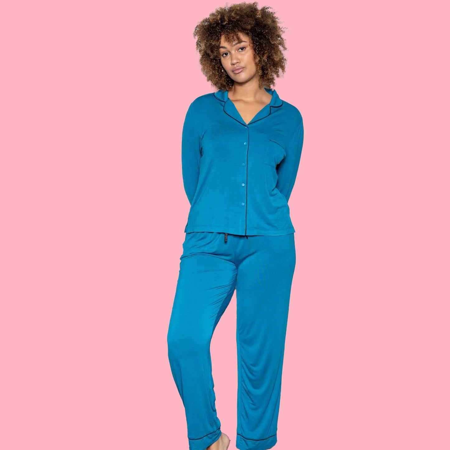 Peacock Long Sleeve Pyjama Set