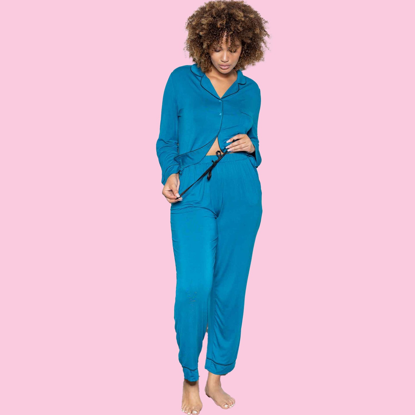 Peacock Long Sleeve Pyjama Set