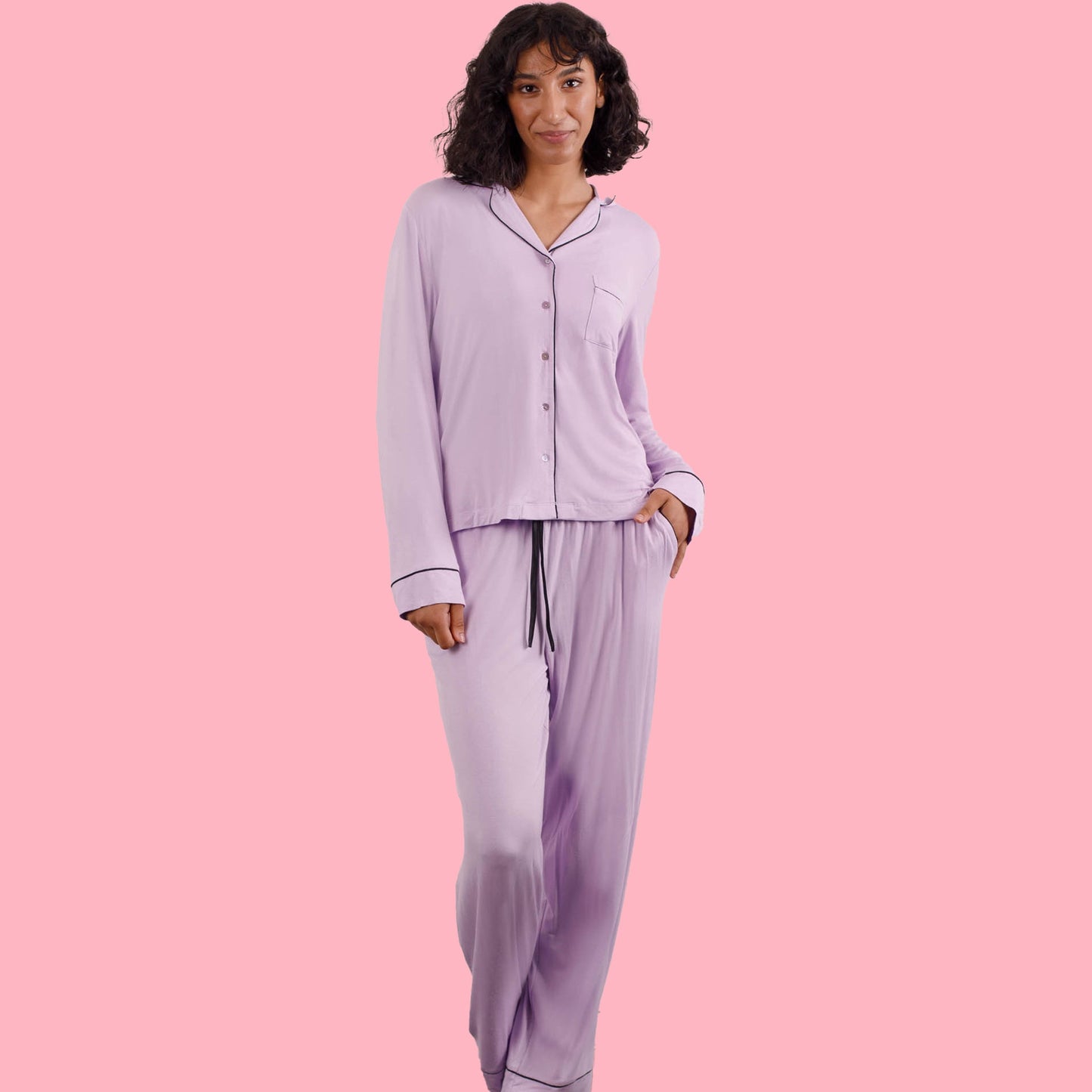 Orchid Long Sleeve Pyjama Set