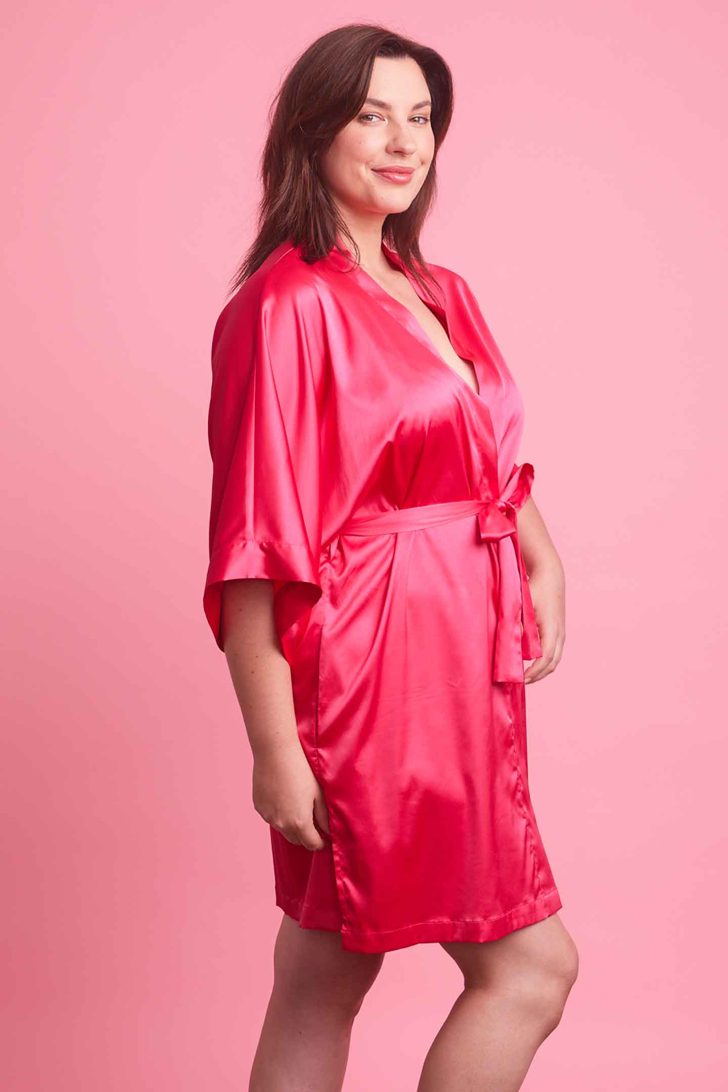 Vixen Sparkling Como Satin Robe