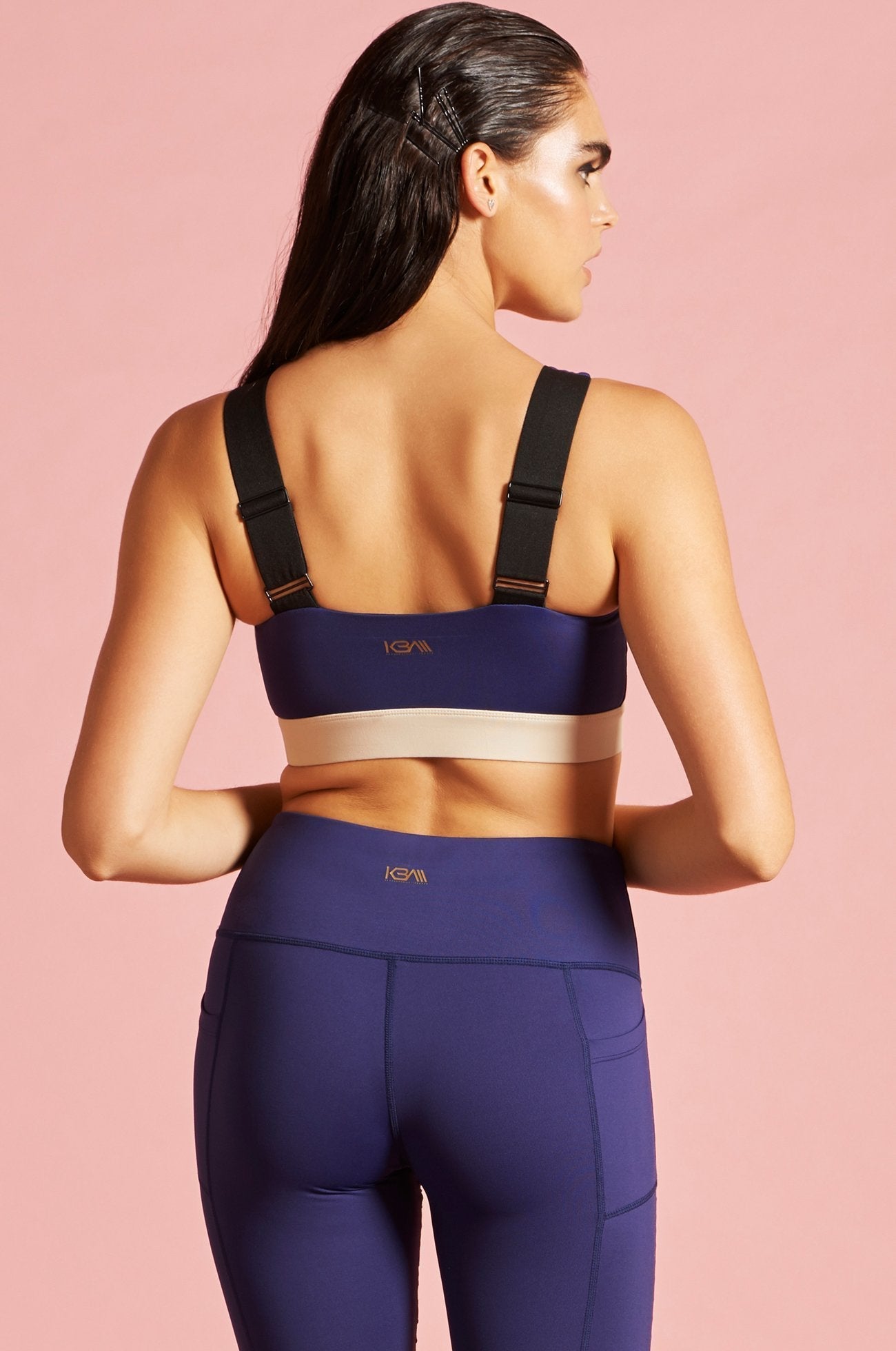 HIGH ENERGY SPORTS BRA NAVY