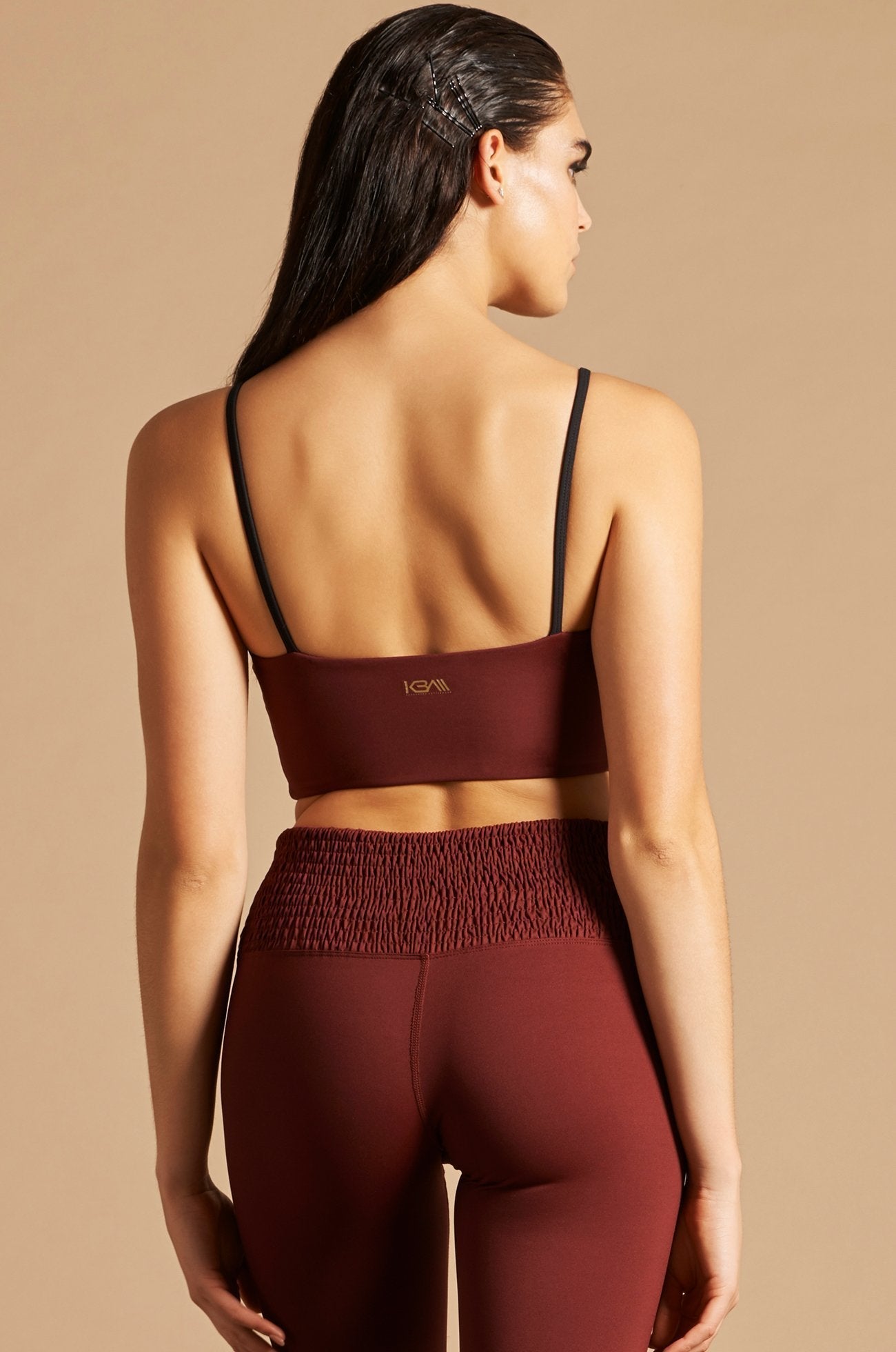 LOVE ME TENDER CROP TOP BURGUNDY