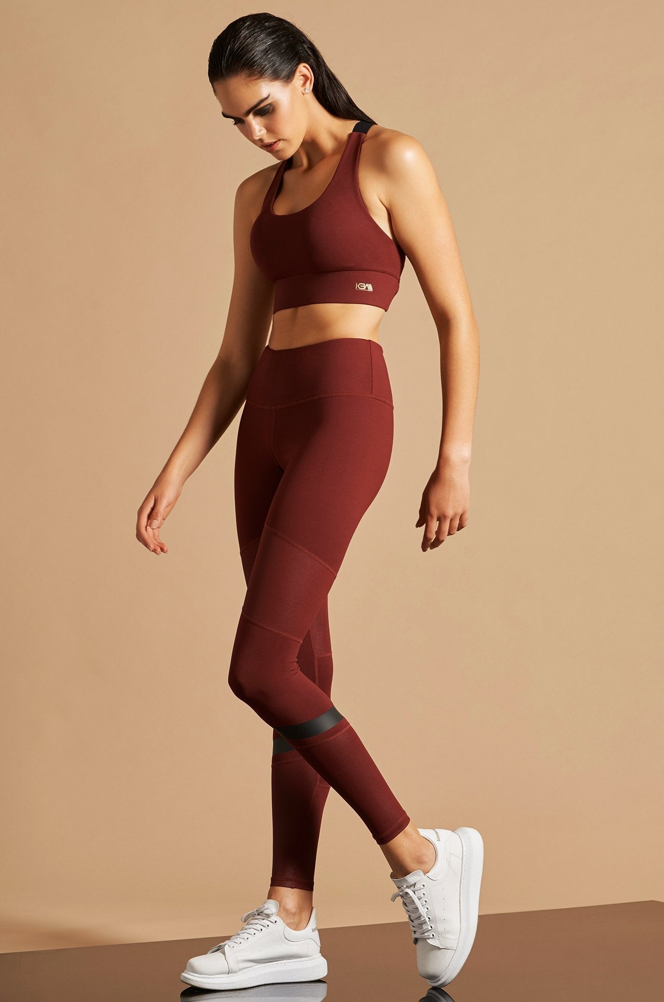 OBLADI PERFORMANCE LEGGING BURGUNDY