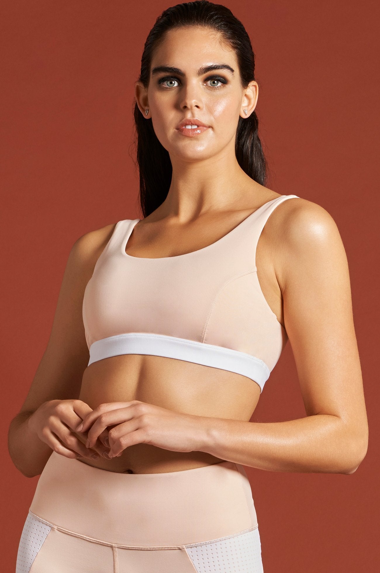 PEEKABO SPORTS BRA PINK