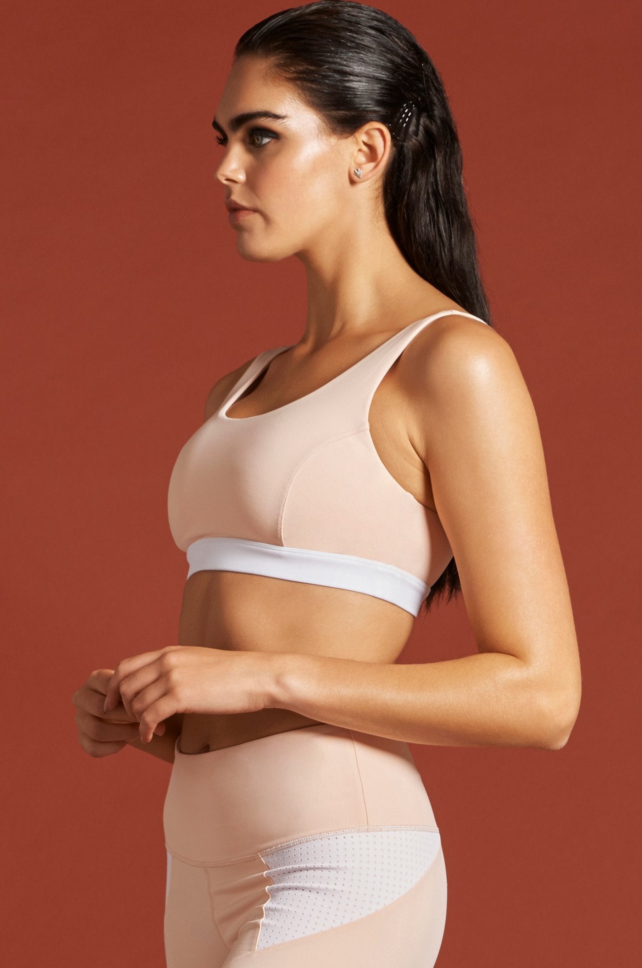 PEEKABO SPORTS BRA PINK