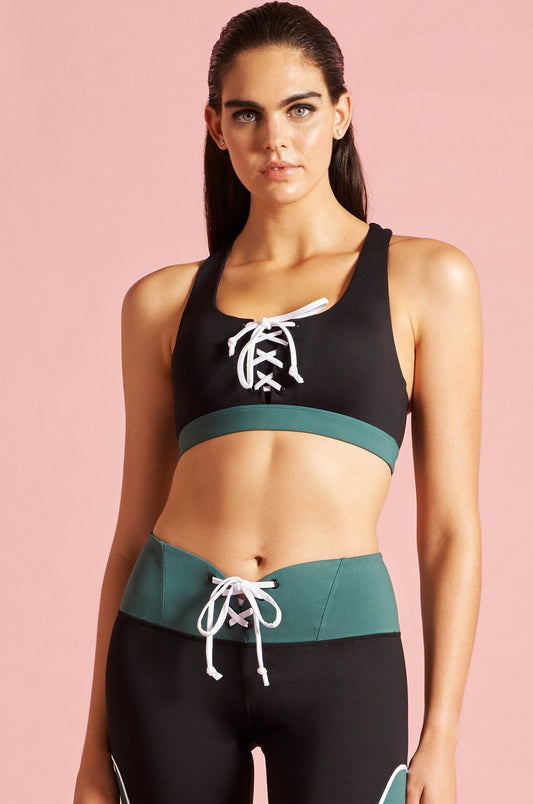 TROOPER SPORTS BRA BLACK