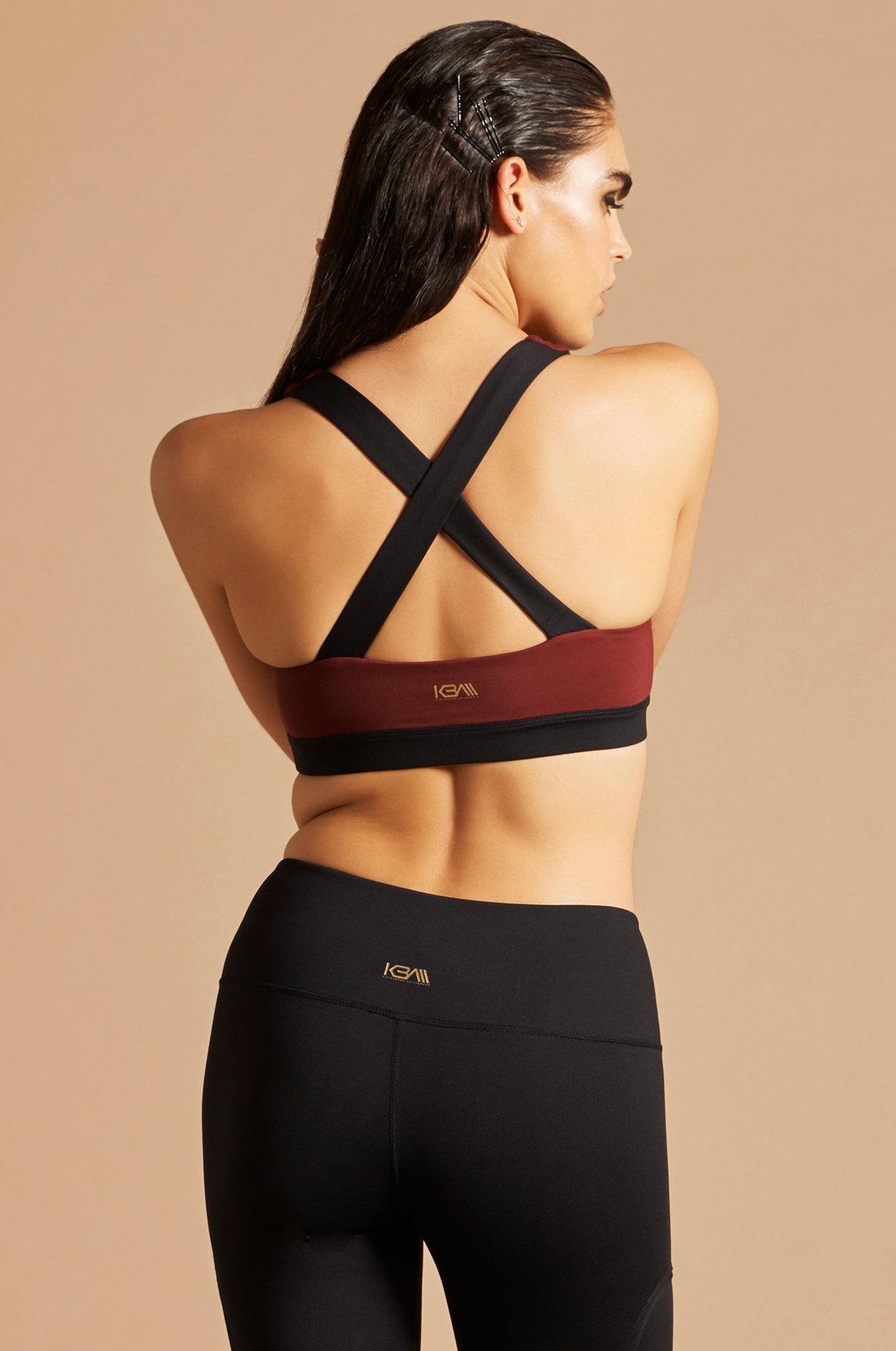 TROOPER SPORTS BRA BURGUNDY